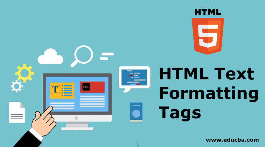 تنسيقات النص HTML Formatting