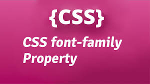 CSS FONT